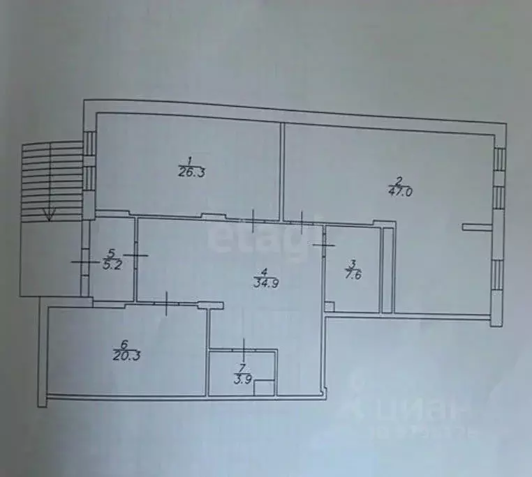 Торговая площадь в Татарстан, Казань ул. Адоратского, 31Б (100 м) - Фото 2