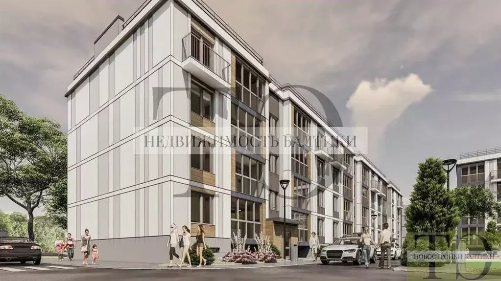 2-к кв. Калининградская область, Калининград ул. Сержанта Мишина, 81к3 ... - Фото 1