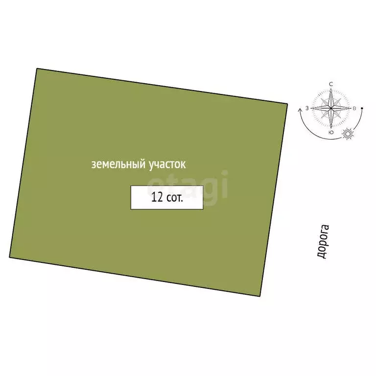 Участок в посёлок Бреды, улица имени А.М. Новикова (12 м) - Фото 1