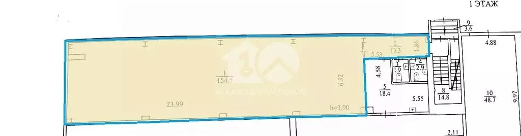 Офис в Новосибирская область, Обь тракт Омский, 1/2 (154 м) - Фото 2