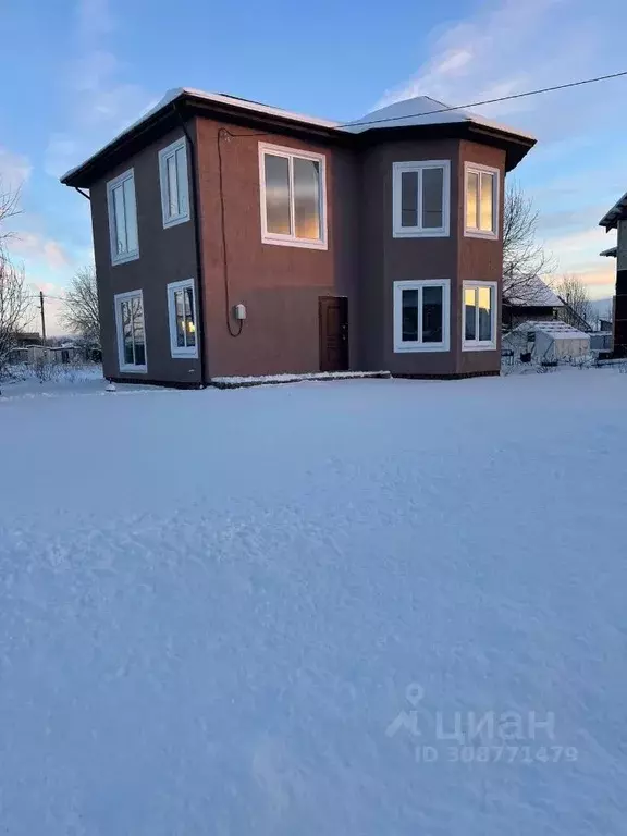 Коттедж в Ленинградская область, Ломоносовский район, Ропшинское ... - Фото 1