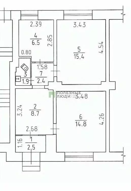 Торговая площадь в Удмуртия, Ижевск Красноармейская ул., 164 (52 м) - Фото 1