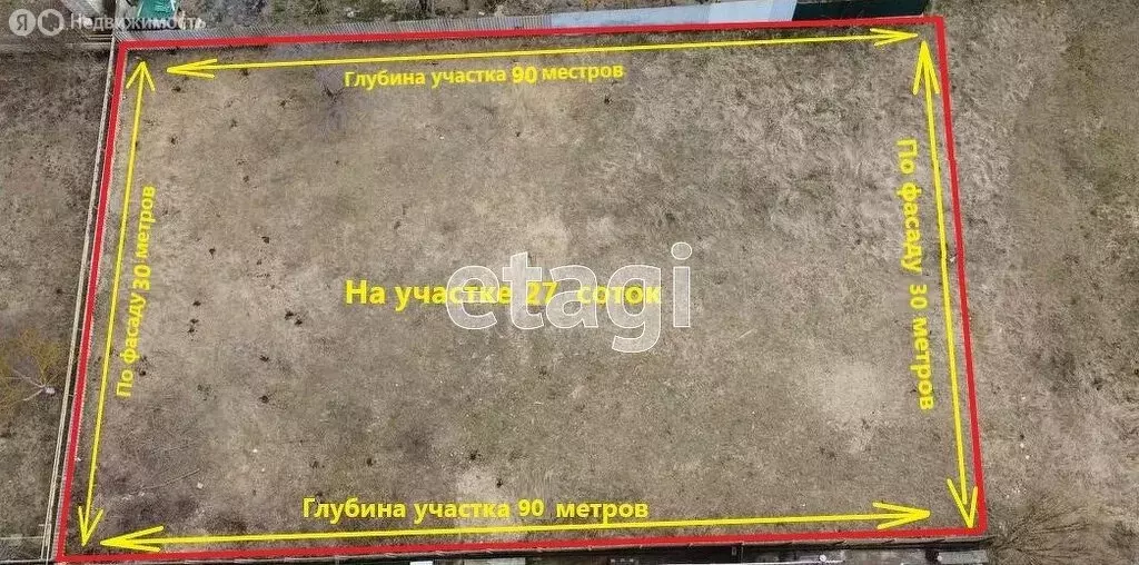 Участок в посёлок Таманский, Черноморская улица (27 м) - Фото 1