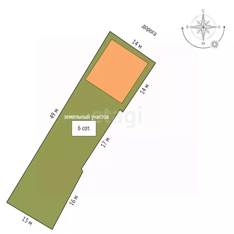 Дом в Ростовская область, Мясниковский район, Петровское с/пос, ... - Фото 2