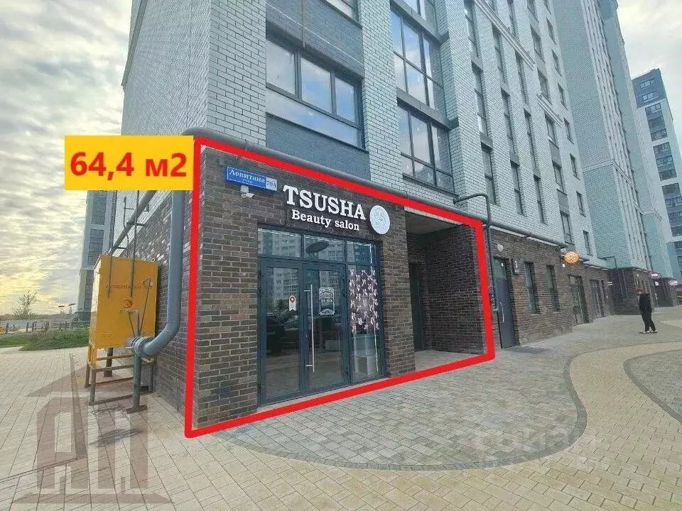 Торговая площадь в Тверская область, Тверь ул. Левитана, 70А (65 м) - Фото 1