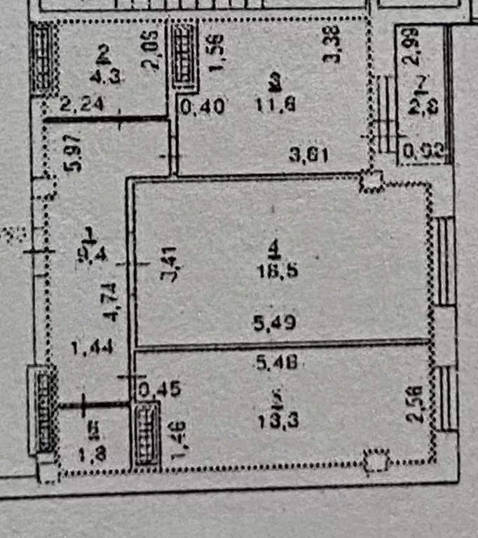 2-к кв. Ростовская область, Ростов-на-Дону Извилистая ул., 7/2 (60.5 ... - Фото 1