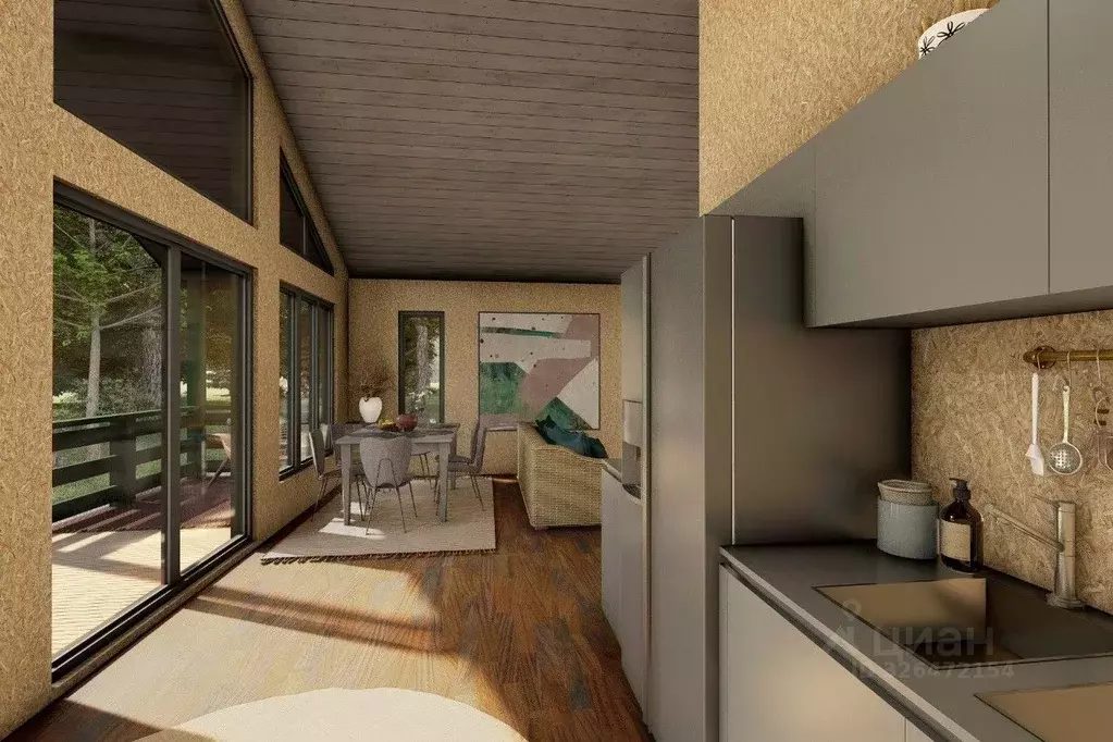 Дом в Московская область, Клин городской округ, д. Кореньки  (127 м) - Фото 2