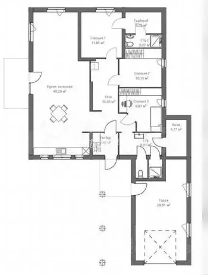 Дом в Тюменская область, Тюмень СОСН Березовое Озеро тер., ул. ... - Фото 2