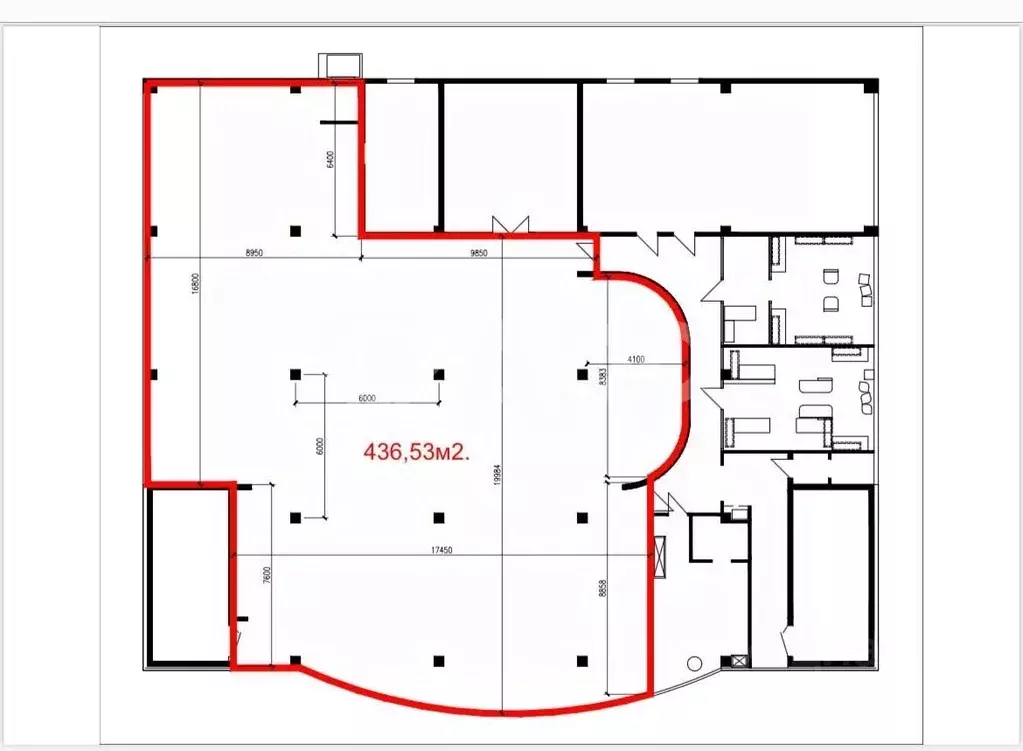 Торговая площадь в Краснодарский край, Краснодар Уральская ул., 87А ... - Фото 2