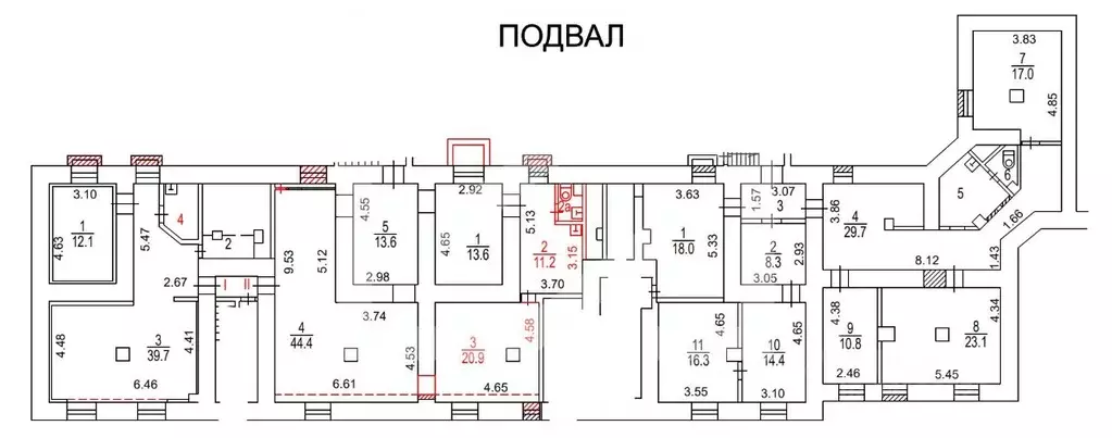 Торговая площадь в Москва Студенческая ул., 28к1 (106 м) - Фото 2