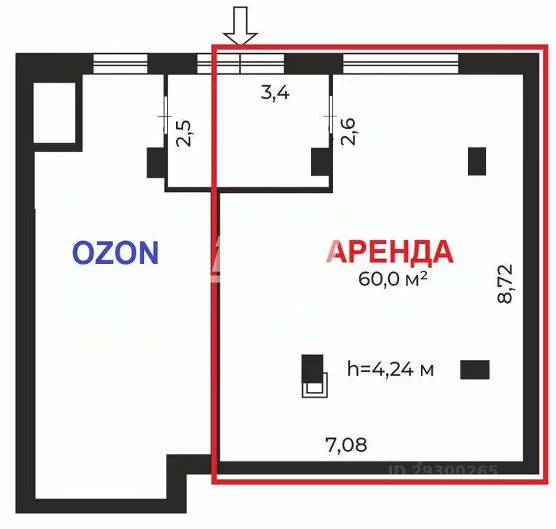 Помещение свободного назначения в Челябинская область, Челябинск ул. ... - Фото 2