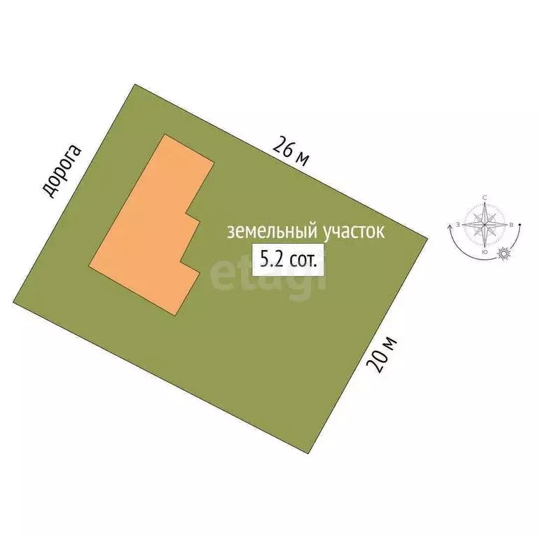 Дом в Лениногорск, улица Кирова (62.6 м) - Фото 1