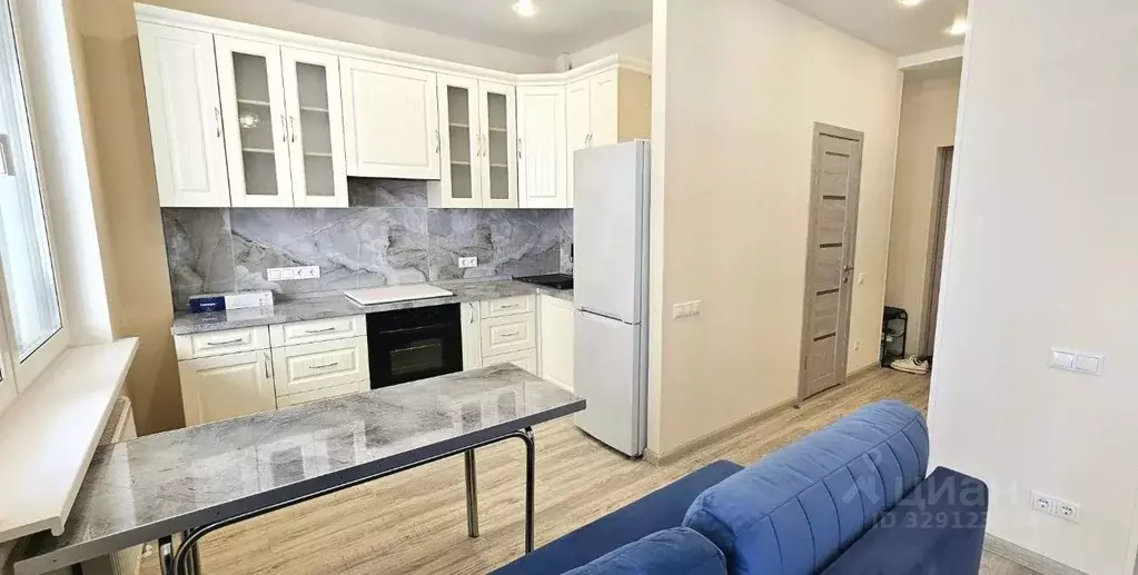 Студия Москва ул. Крузенштерна, 10к1 (34.0 м) - Фото 1