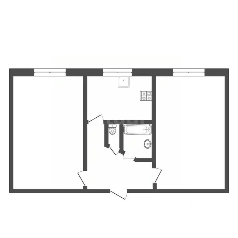 2-к кв. Московская область, Талдомский городской округ, Запрудня пгт ... - Фото 2
