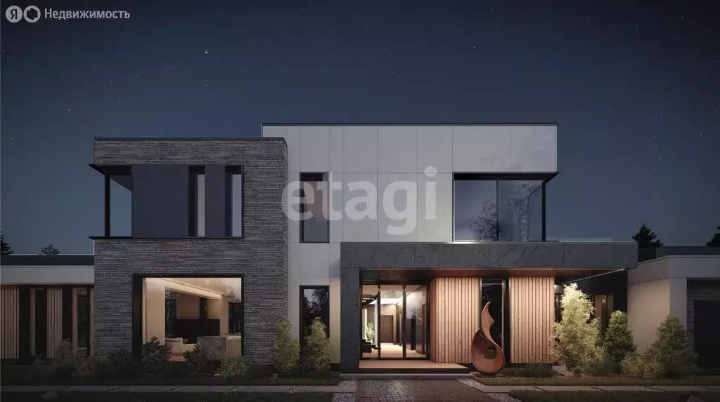 Дом в Тюменский муниципальный округ, село Кулига, коттеджный посёлок ... - Фото 1