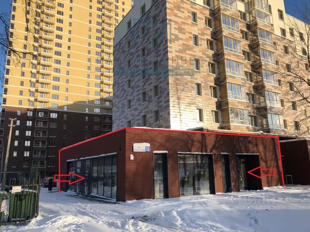 Торговая площадь в Свердловская область, Екатеринбург ул. 40-летия ... - Фото 1