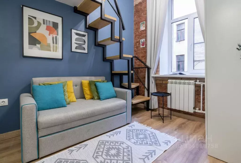 Студия Санкт-Петербург ул. Жуковского, 21 (18.0 м) - Фото 1