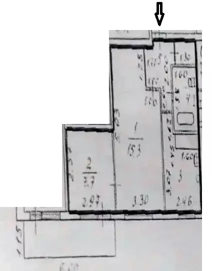 2-комнатная квартира: Нижний Тагил, улица Окунева, 38 (35.6 м) - Фото 2