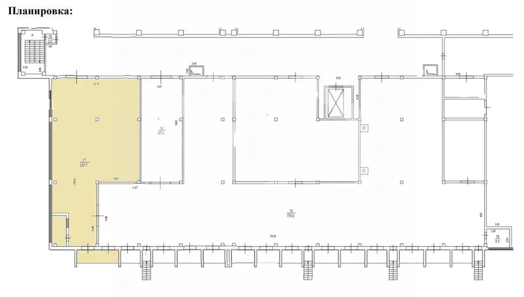 Помещение свободного назначения в Москва Сигнальный проезд, вл16с21 ... - Фото 2