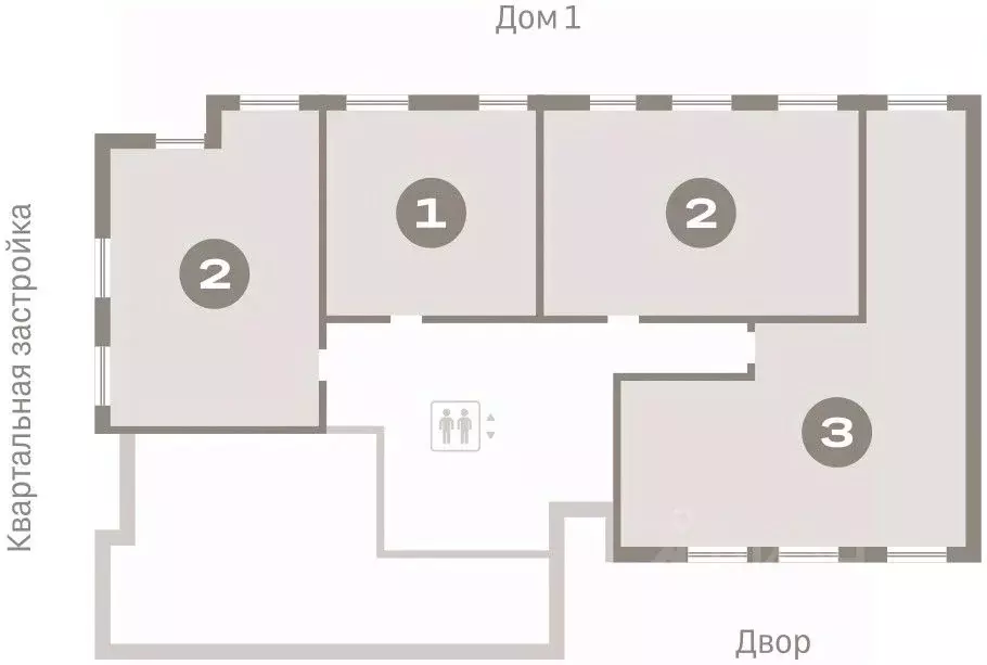 3-к кв. Тюменская область, Тюмень Речной Порт жилой комплекс (85.1 м) - Фото 1