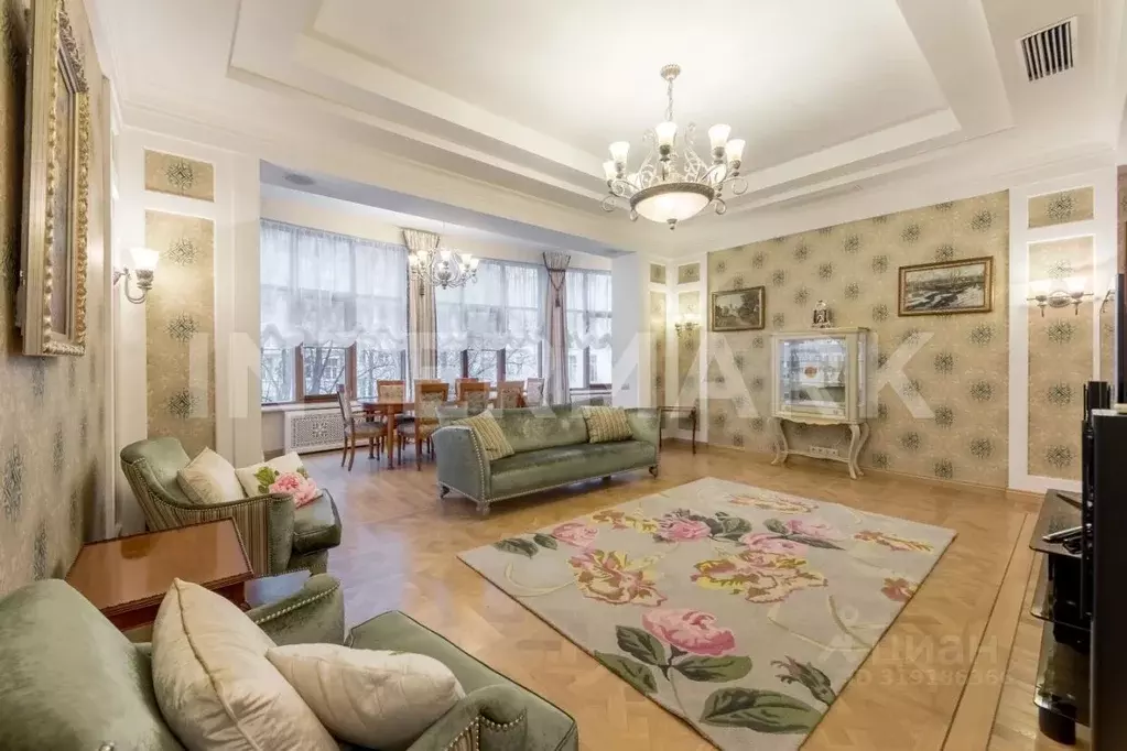 4-к кв. Москва Староконюшенный пер., 15 (166.0 м) - Фото 0
