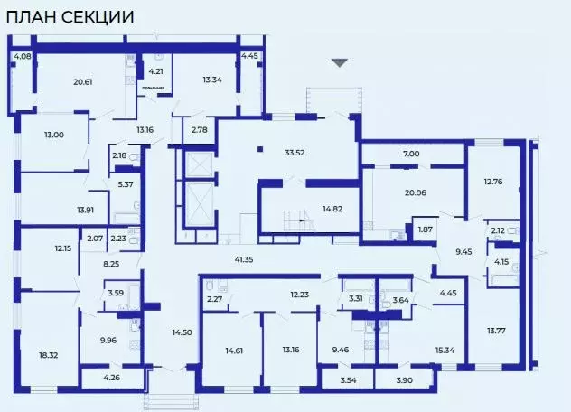 3-к кв. Брянская область, Брянск ул. Имени О.С. Визнюка, 18 (97.09 м) - Фото 1