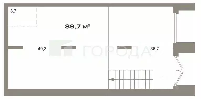 Офис в Новосибирская область, Новосибирск Большевистская ул., 116 (90 ... - Фото 1