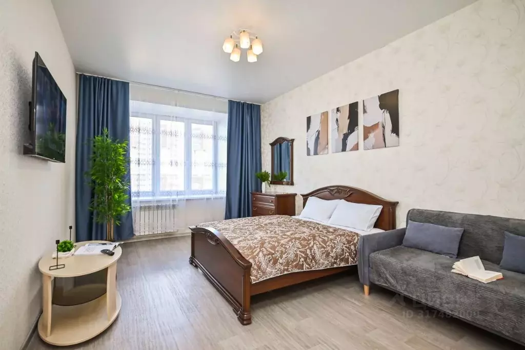 1-к кв. Красноярский край, Красноярск ул. Авиаторов, 21 (42.0 м) - Фото 1