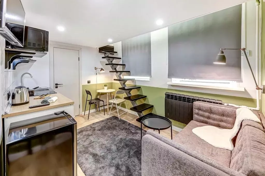 Студия Санкт-Петербург Гороховая ул., 58 (21.7 м) - Фото 1