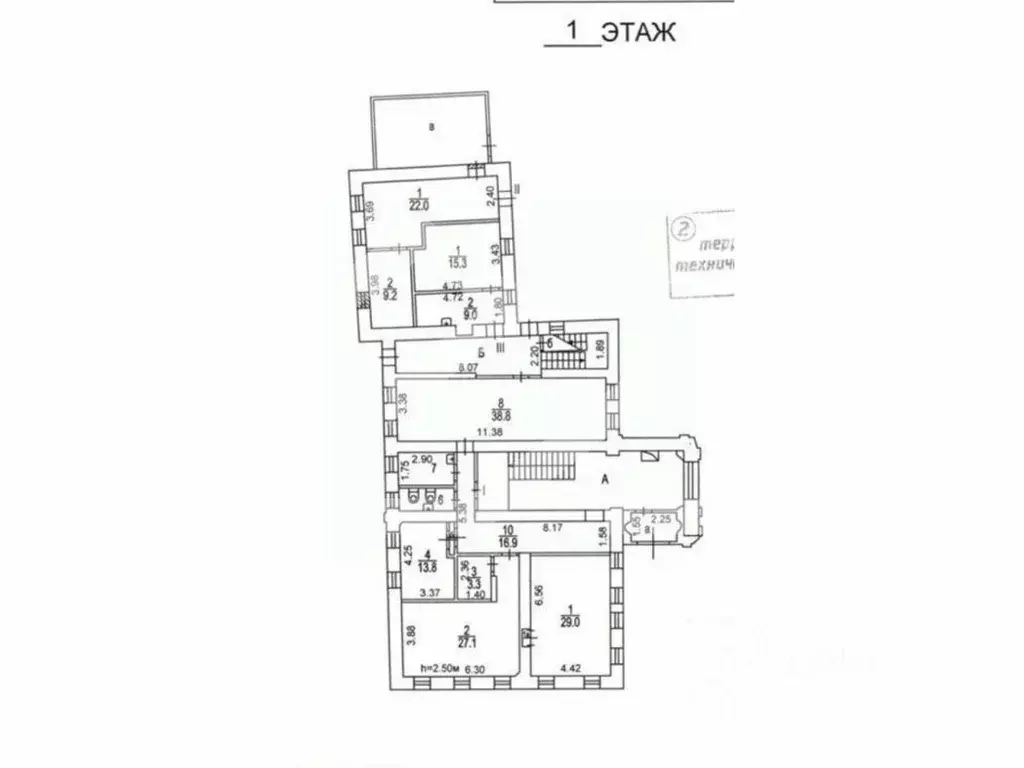 Помещение свободного назначения в Москва Садовническая ул., 41С1 (584 ... - Фото 2