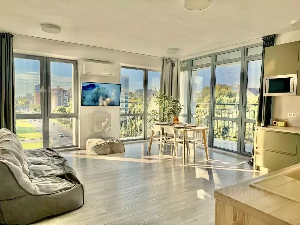 4-к кв. Татарстан, Казань Петербургская ул., 65а (90.0 м) - Фото 1