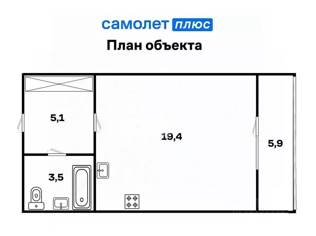 1-к кв. Свердловская область, Березовский пос. Первомайский, 10Бк1 ... - Фото 2