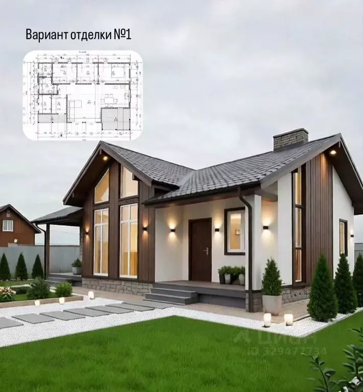Дом в Московская область, Домодедово городской округ, д. Матчино, ... - Фото 1