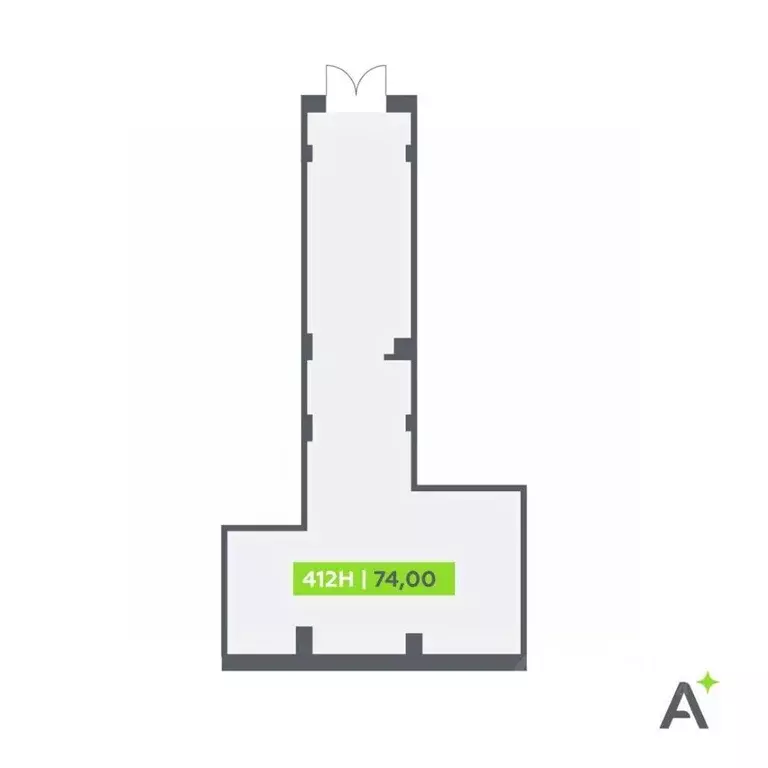 Торговая площадь в Санкт-Петербург ул. Среднерогатская, 11к2 (74 м) - Фото 1