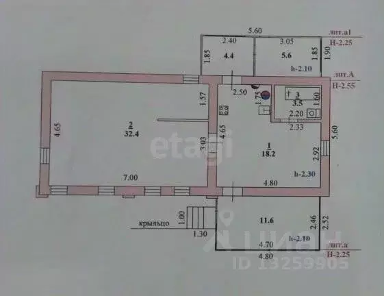 Дом в Липецкая область, Становлянский муниципальный округ, с. ... - Фото 2