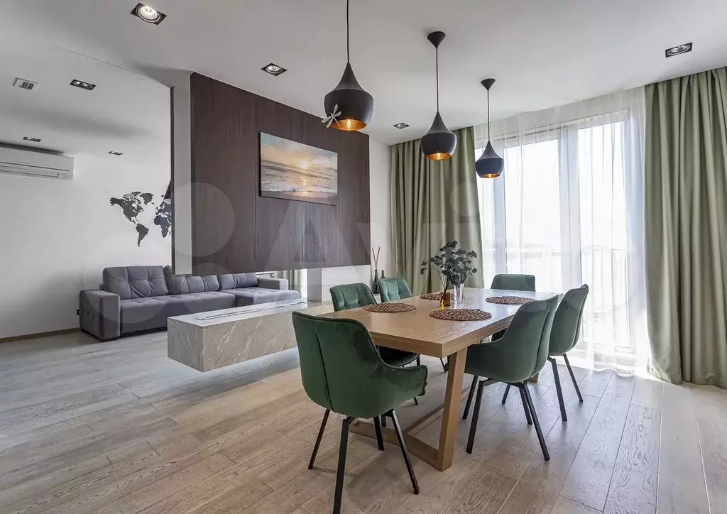 4-к. квартира, 155 м, 4/4 эт. - Фото 0