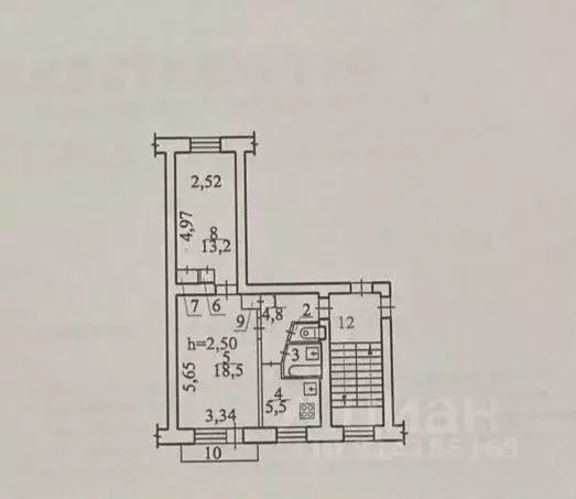 2-к кв. Новосибирская область, Новосибирск ул. Лейтенанта Амосова, 77 ... - Фото 1