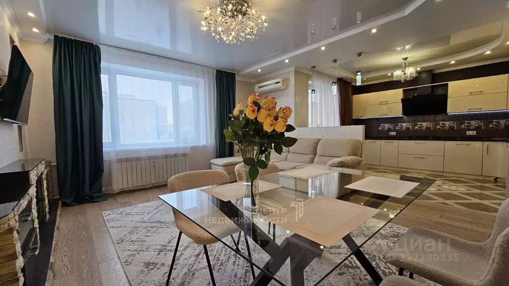3-к кв. Татарстан, Казань ул. Сибгата Хакима, 5 (92.0 м) - Фото 2