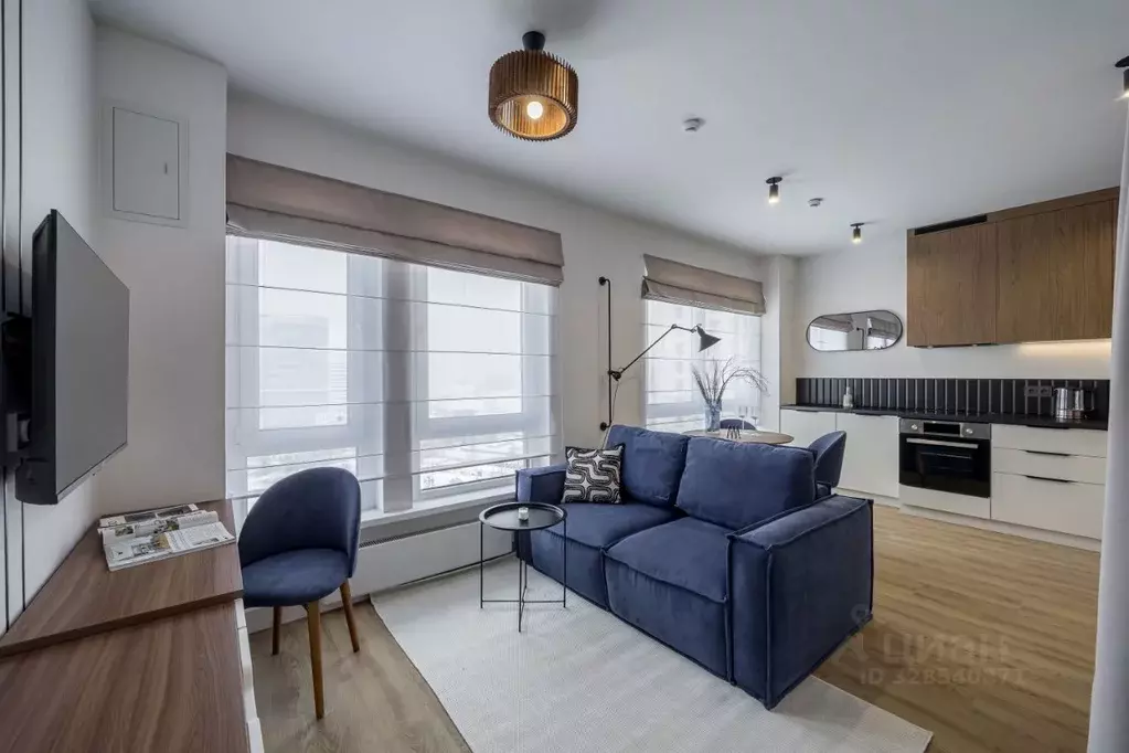 1-к кв. Москва 2-й Нагатинский проезд, 2/3 (33.6 м) - Фото 1