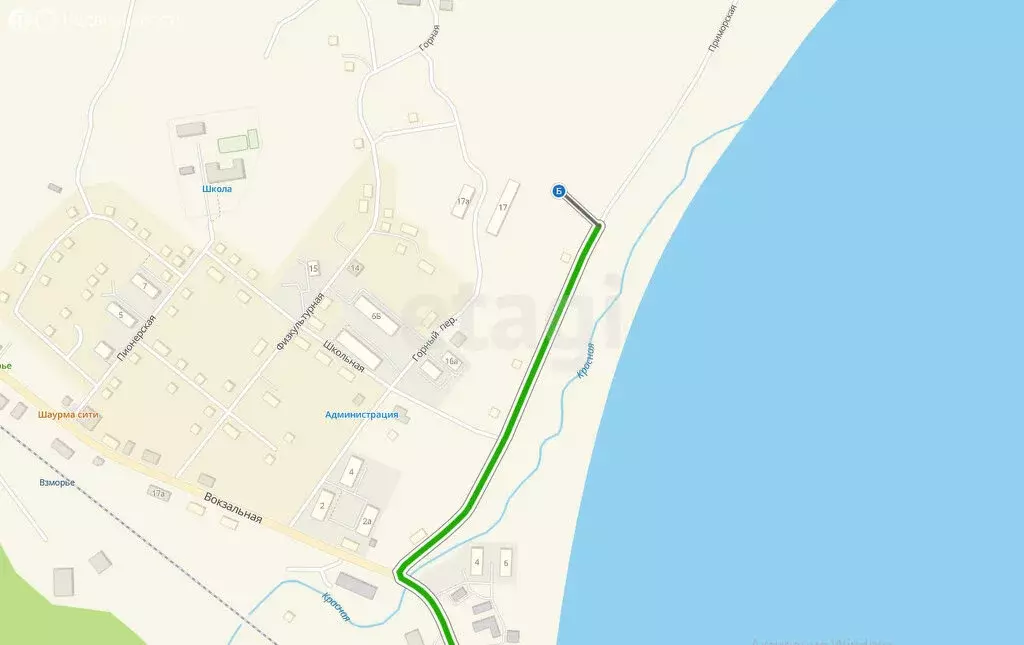 Участок в село Взморье (25.6 м) - Фото 1