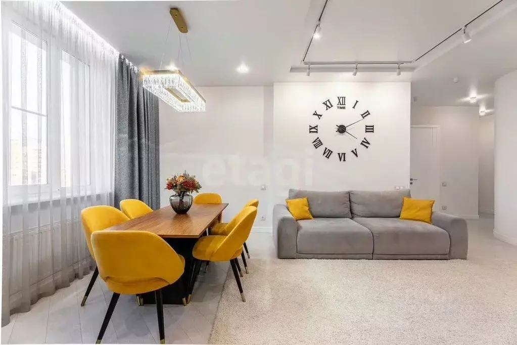 3-к кв. Татарстан, Казань Чистопольская ул., 86/10 (124.0 м) - Фото 1