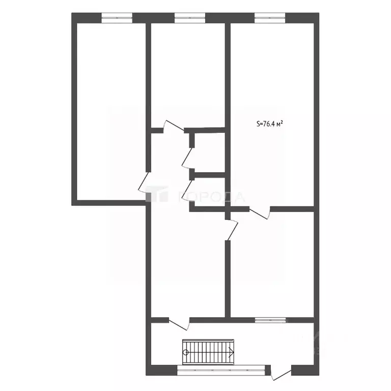 Офис в Кемеровская область, Новокузнецк ул. Косыгина, 69 (76 м) - Фото 2