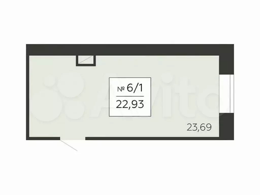 Продам помещение свободного назначения, 23.69 м - Фото 0