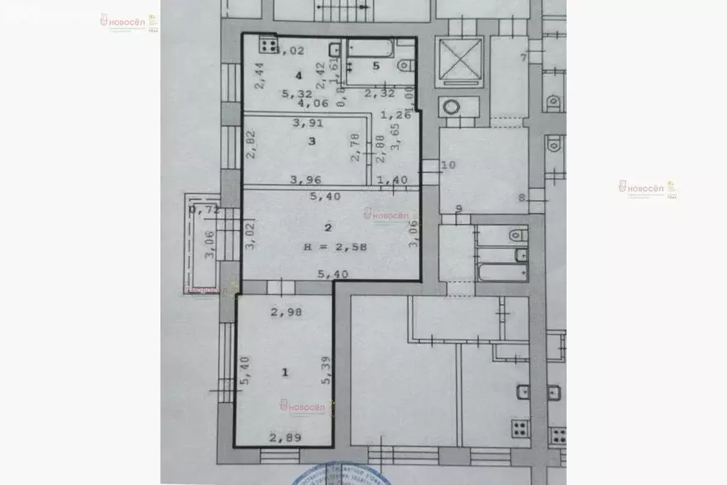 3-комнатная квартира: Екатеринбург, улица Свердлова, 6 (60 м) - Фото 0