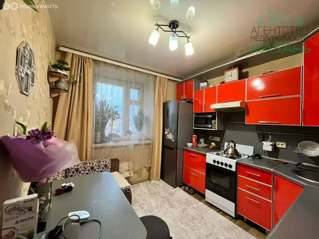 Квартира-студия: Казань, Авиастроительный район, улица Чапаева, 21 ... - Фото 1