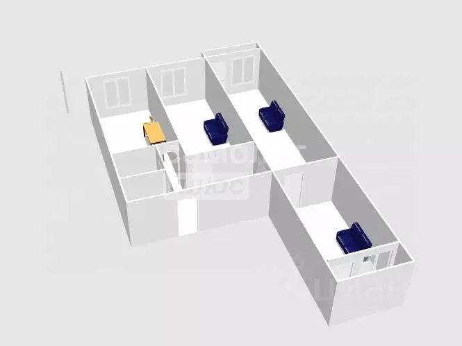 3-к кв. Башкортостан, Кумертау Куюргазинская ул. (66.9 м) - Фото 2