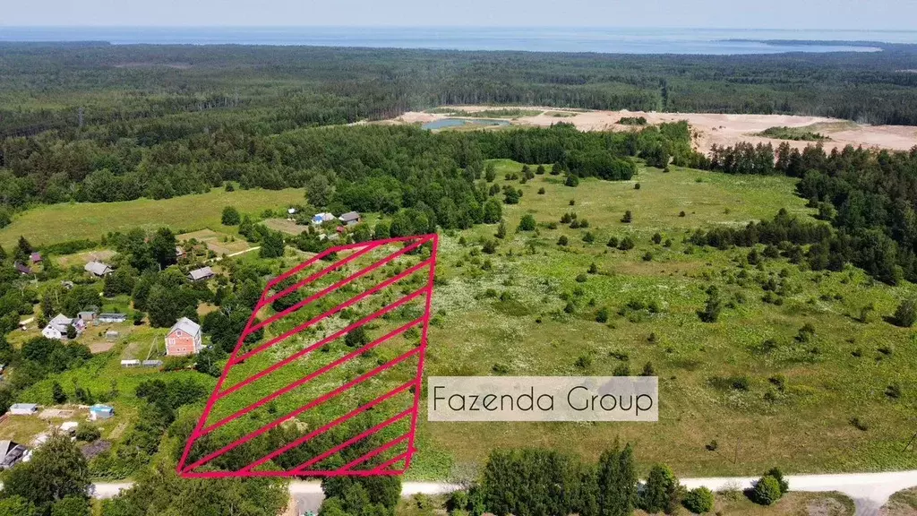 Участок в Ленинградская область, Кингисеппский район, Усть-Лужское ... - Фото 1