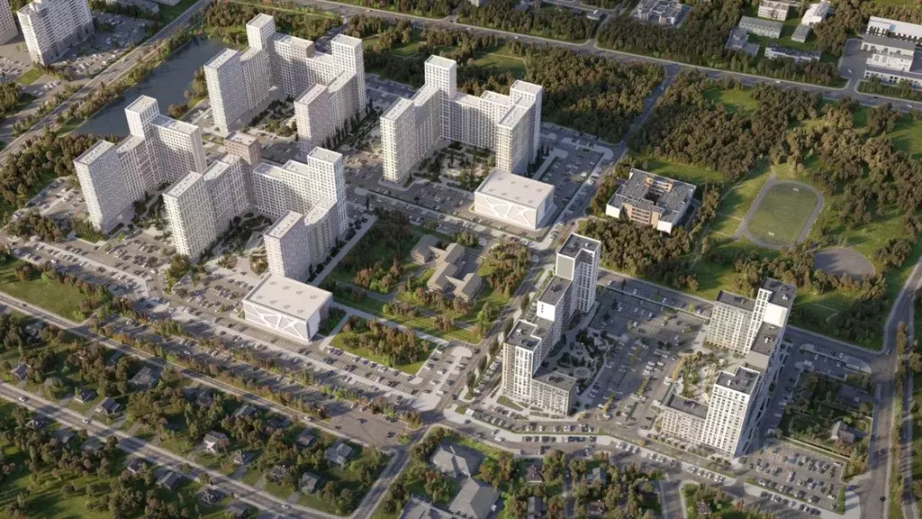 1-к кв. Тюменская область, Тюмень Беринг жилой комплекс (44.82 м) - Фото 2