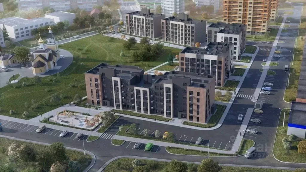 1-к кв. Калужская область, Кременки г. Жуковский муниципальный округ, ... - Фото 1