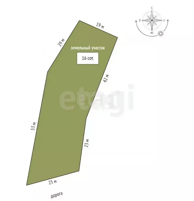 Участок в Саха (Якутия), Якутск Вилюйский тракт, 13 (16.2 сот.) - Фото 2